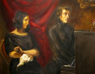 Chopin et sand delacroix chopin frederic francois 22 fevrier ou 1er mars 1810 17 octobre 1849