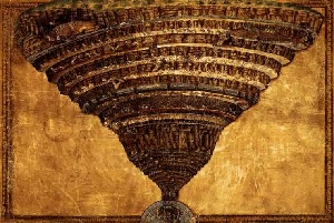 Enfer de dante sandro botticelli entre 1480 et 1495