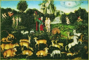 Le paradis lucas cranach l ancien 1530