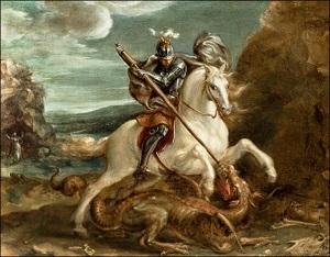 St george dragon hans von aachen